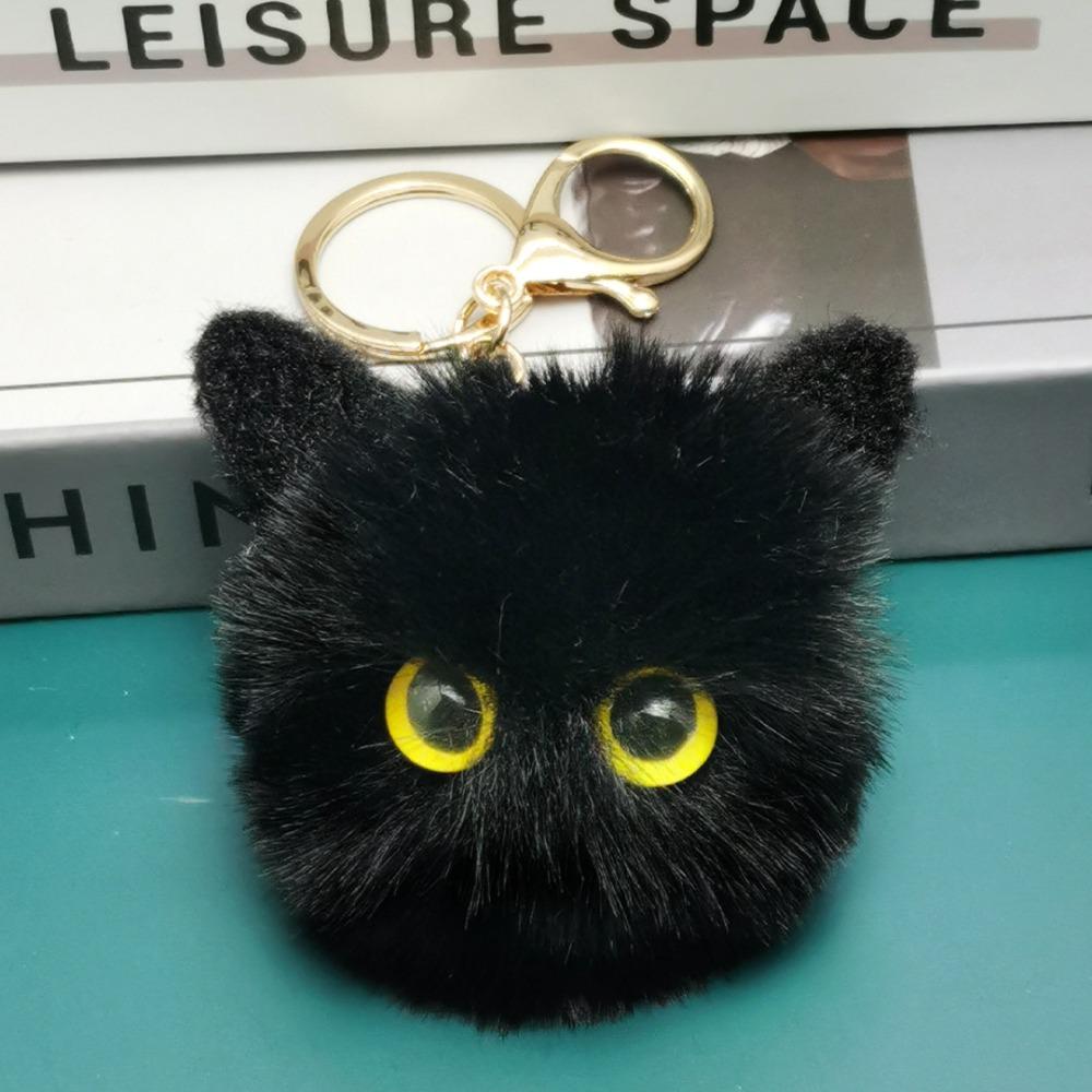 Attractive Eyes Blush Cat Plush Doll Stuffed Animal Plush Key Chain  Children