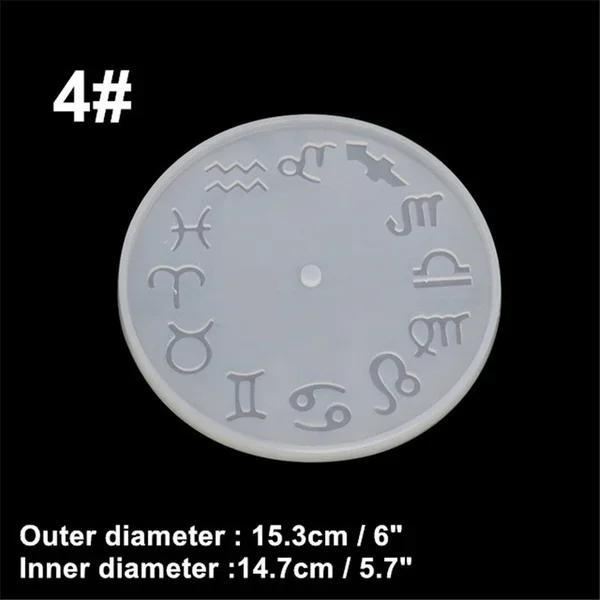 Clock Silicone Mold for Jewelry Clock Resin Silicone Mold Handmade Tool DIY Epoxy Resin Molds Diy Accessories