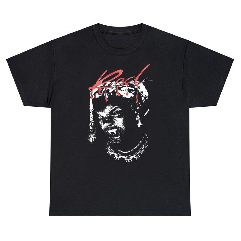 Rapper Playboi Carti New Album Whole Lotta Red Graphic Logo Loose Tshirt Streetwear Unisexs Hip Hop T Shirt Unisex Daily Tshirts