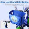 Multicolors Children Kids Basket Plastic Student Front Basket  Bike Accessories