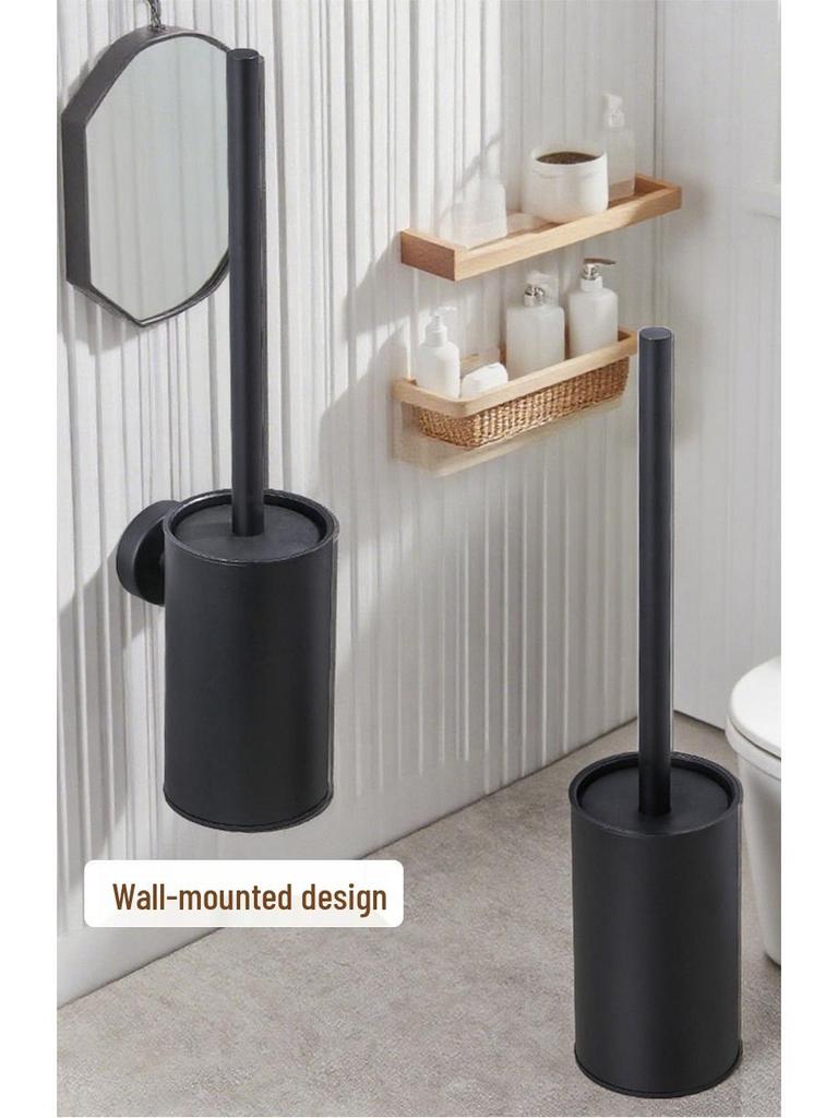 Напольный и настенный набор держателей для туалетной щетки из нержавеющей стали SUS304