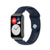Solid Color Silicone Adjustable Watch Band Strap Replacement for Huawei Watch Fit