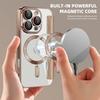 Для iPhone 11 12 13 14 15 16 серии. Чехол-книжка Gold Shield Magnetic Business Leather Case, совместимый с MagSafe, со слотами для карт с блокировкой RFID и защитой линз
