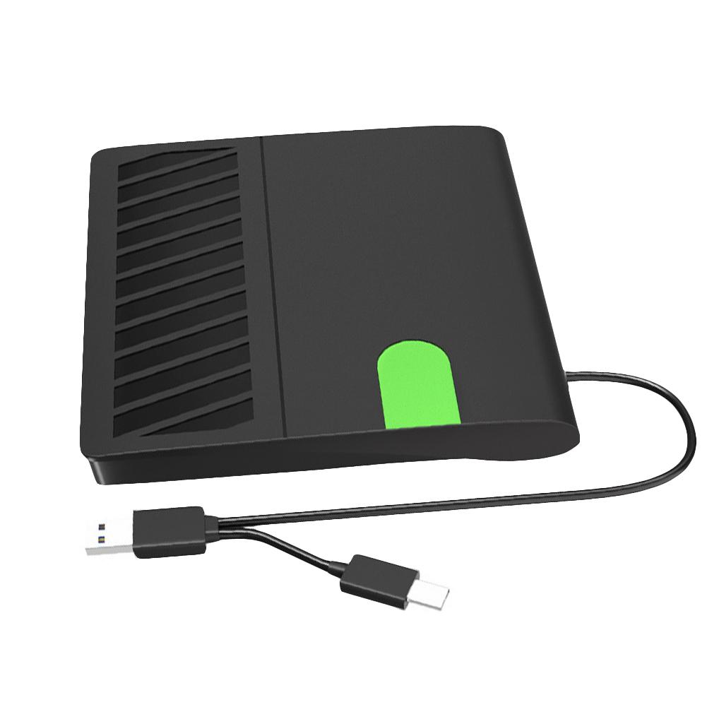 Портативный CD DVD рекордер USB3.0 Type-C CD-привод для чтения/записи Дисковый дубликатор для ноутбука и настольного ПК