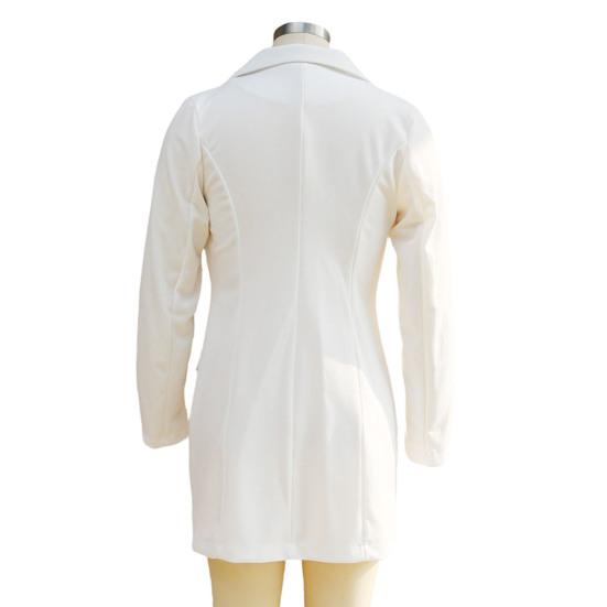 Blazer Dress for Women V Neck Long Sleeve Work Dress Notch Lapel Double Breasted Office Business Outfit