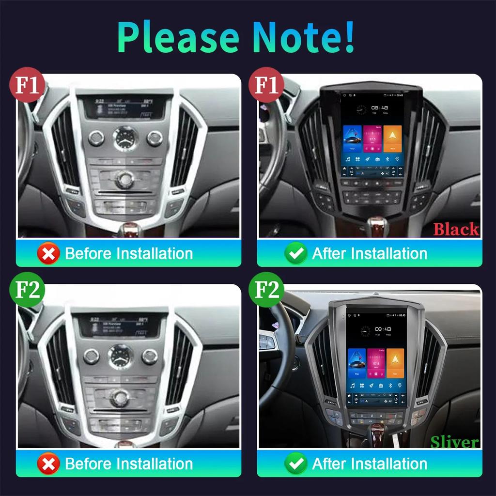 9,7-дюймовый Android Автомагнитола Радио Мультимедийный Видеоплеер Для Cadillac SRX 2009-2012 Навигация Carplay Автомобильный Экран GPS