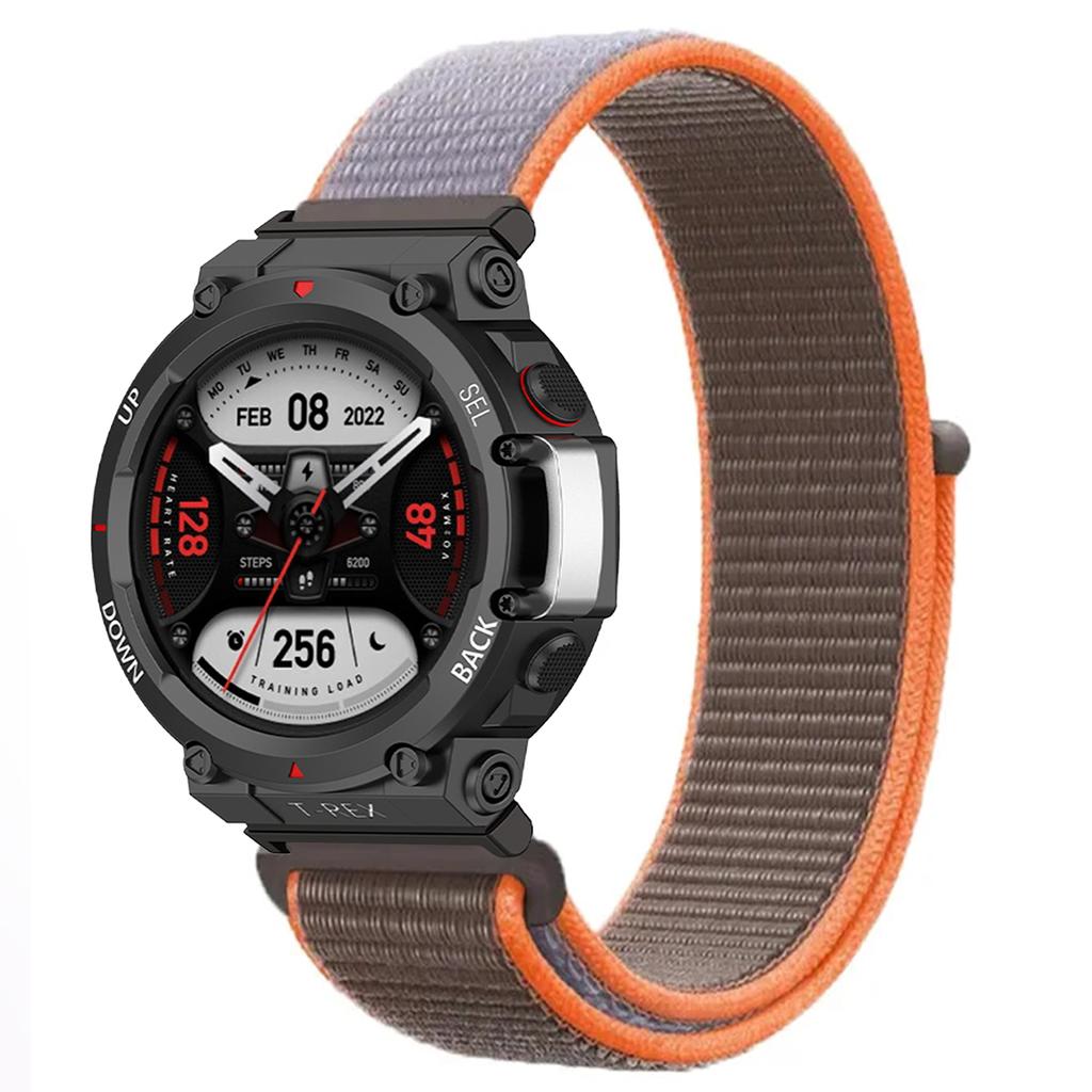 Нейлоновый ремешок-петля для умных часов Huami Amazfit T-REX 3/2, женский/мужской браслет для Amazfit T-Rex/T-Rex Pro, ремешок на запястье Correa