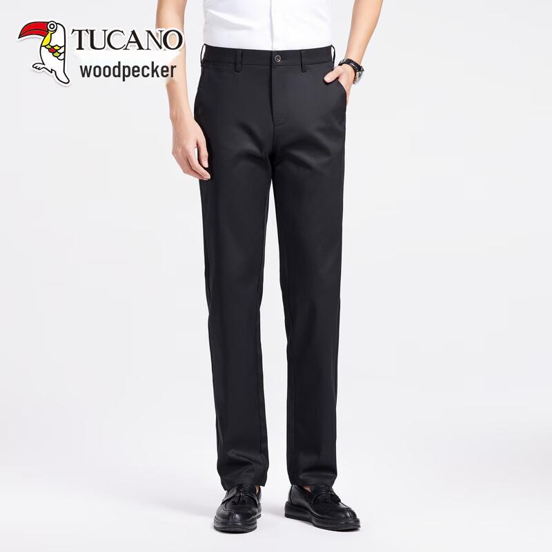 Tucano Мужские прямые брюки в стиле business casual