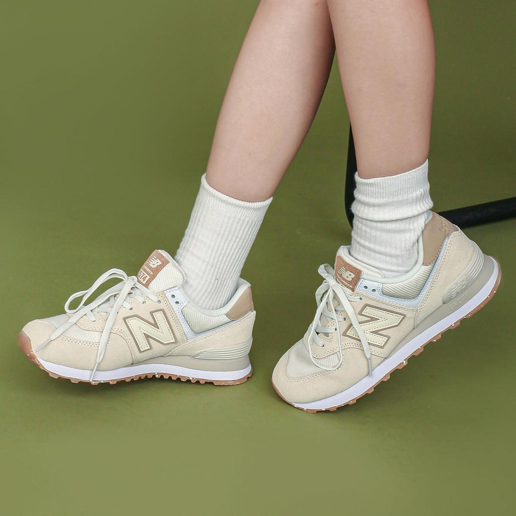 New Balance 574 Женские кроссовки Angora Incense Коричневые WL574SL2