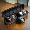 5 Slot Watch Travel Case, Watch Storage Case, Hard Shell Watch Travel Case for Men's and Women's Watch Tote Bags with Soft Foam Pillows
