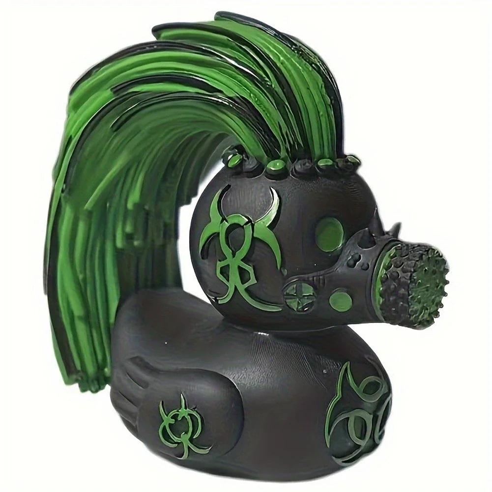 Resin Devil Duck Statue Ornament Mysterious Death Rock Devil Elements Dashboard Car Interior Decoration Car Accessories