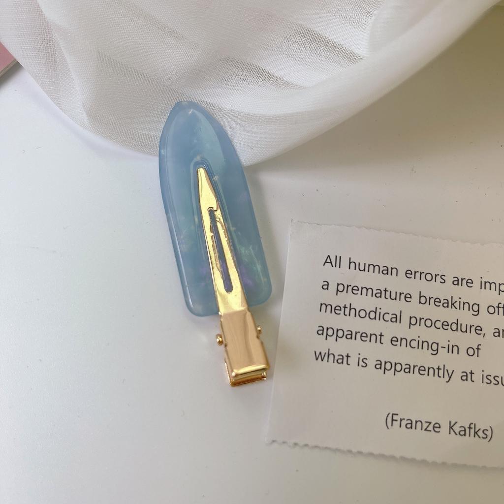 2/3/4 шт. простая розовая сакура бесшовные заколки для волос женские ацетатные листы без изгиба зажим для челки зажим для волос заколки для волос инструмент для укладки волос