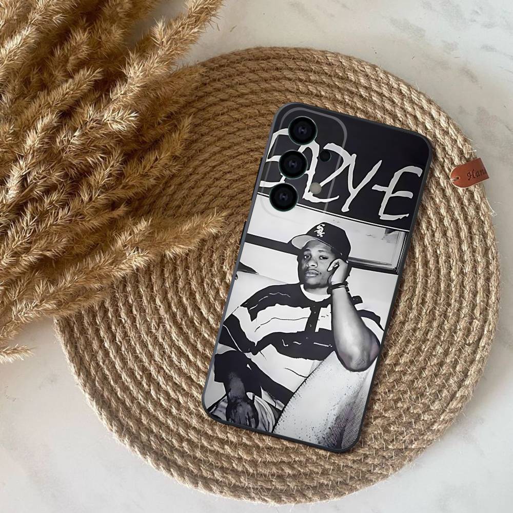 Чехол для телефона рэпера E-Eazy E для Samsung S25, S24, S21, S22, S23, S30, Ultra, S20, Plus, Fe, Lite, Note, 10, 9, 5G Черный чехол