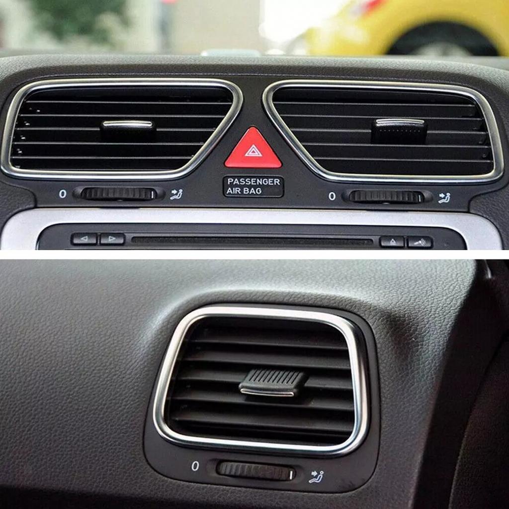 Центральный дефлектор кондиционера автомобиля, зажим-клипса, комплект для ремонта клипсы кондиционера для Golf