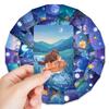 36 Карт Животных Лунного Света Мори Карточка с Сообщением для Девушки Настенное Украшение Материал для Ручного Дневника Открытка