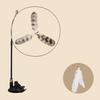 Cat Wand Feather Toy Interactive Cat Feather String Teaser with Suction Cup