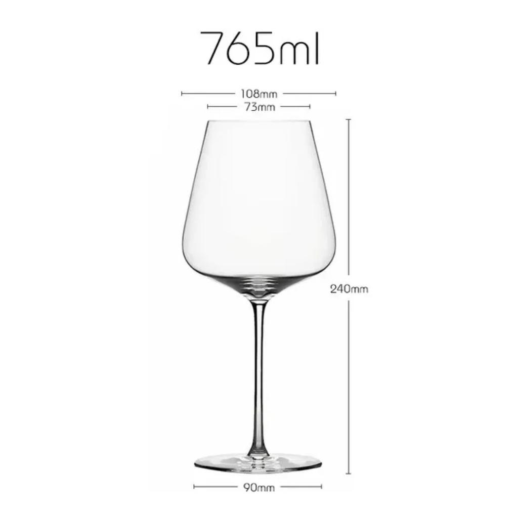 Европейский стиль, изысканный банкетный хрустальный бокал для вина ручной работы, чрезвычайно тонкая мастерская работа, идеальный безупречный классический кубок