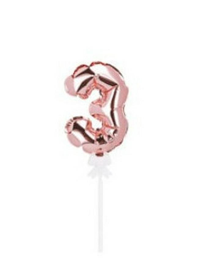 14 см Самонадувающийся алюминиевый шар с цифрой, Украшение для торта, Вставка 0-9 для вечеринки по случаю дня рождения.