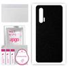 apgo Protective Skin Sticker for the Back Compatible with Huawei Nova 6, Wrap Film, Foil, Vinyl - Pattern Matte Black