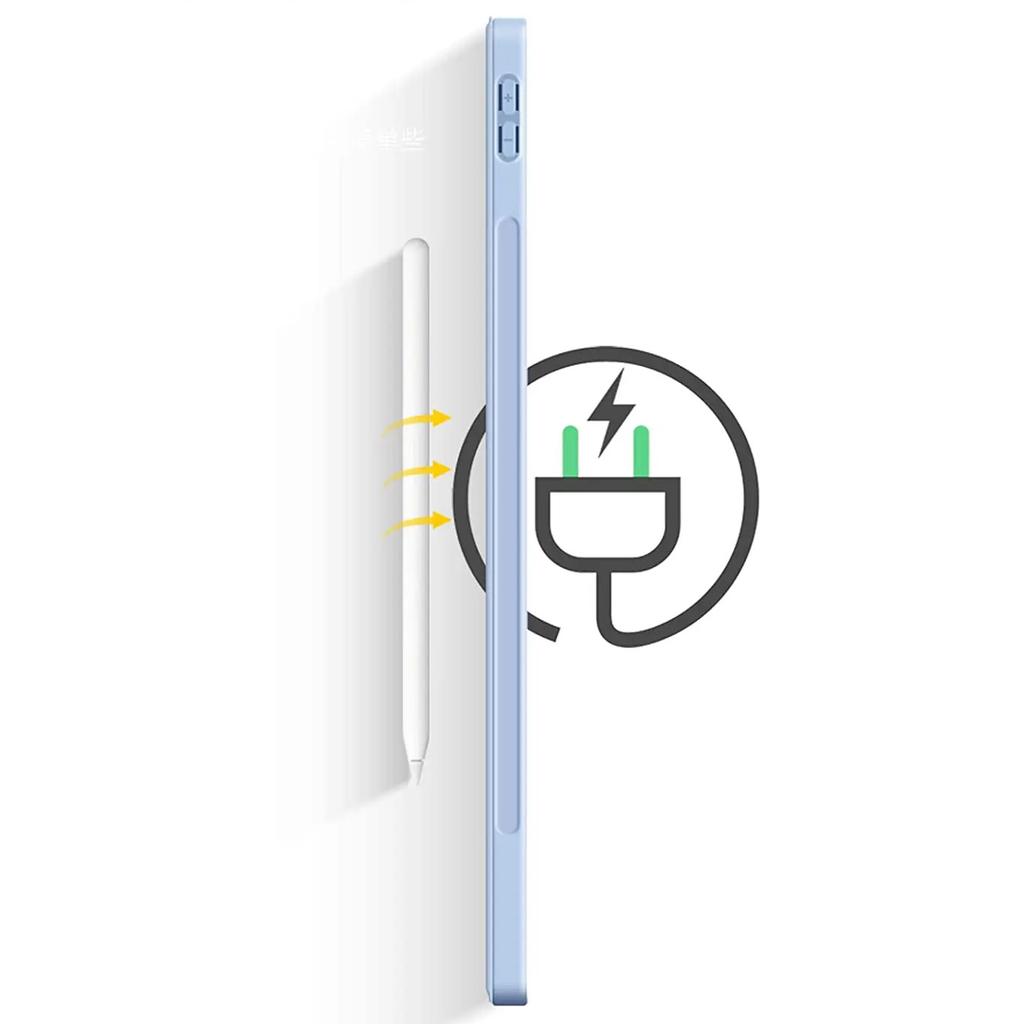 Силиконовый тонкий чехол для iPad Air 5, тройной смарт-чехол для Pro 11/10,5, чехол премиум-класса для iPad 10,2/9,7, мягкий чехол для Mini 6/5/4