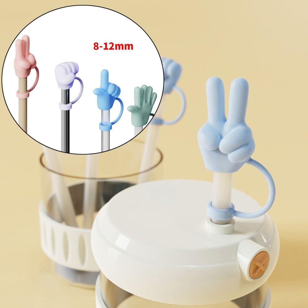 Leak-Proof Silicone Straw Tips Cover for Yeti/Stanley Cup 40oz/ 30oz for 8-12mm Straws