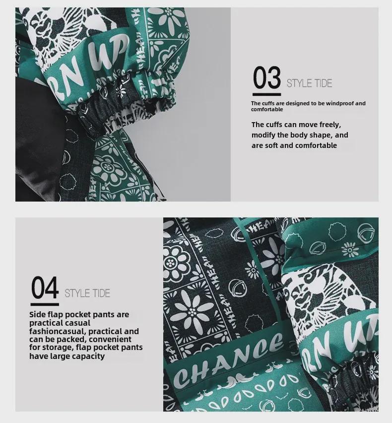 Men's Winter Thick Cotton Stand Collar Jacket - Trendy Loose Fit, Warm Down Style