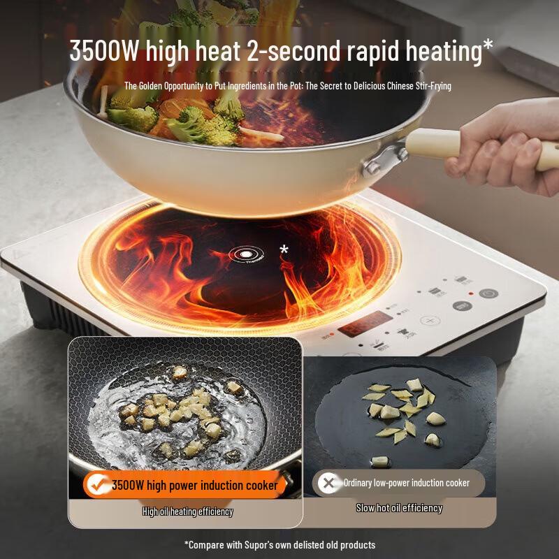 Supor 3500W High-Power Induction Cooker CN plug (adapter included)