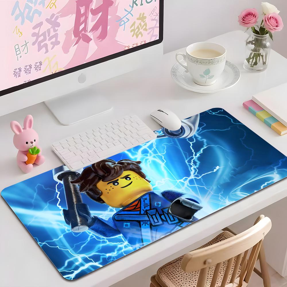B-LegoES S-SamuraiES Mouse Pad Multiple Sizes Large Square Computer Office Game Table Mats Rubber Anti-slip Mousepads