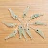 Creative 3cm Hook Worm Silicone Sea Fishing Luminous Shrimp Fishing Lures Shrimp Fake Bait