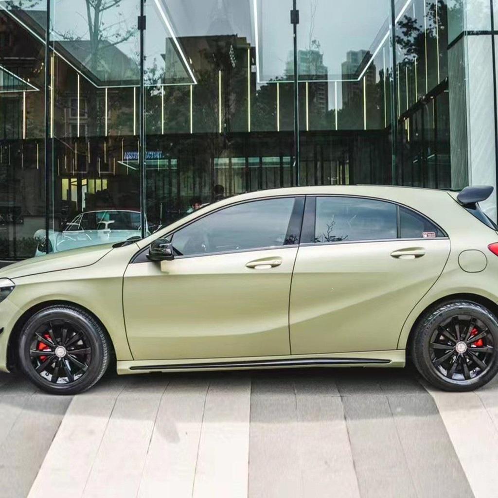 Обвес кузова Mercedes A-Class W176 A45 с передним бампером и задним диффузором