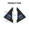 Car Sticker 2pcs Silicone Car Door Corner Cover Bumper Scratch Protector For Ford Fiesta C-Max Kuga Ranger Raptor KA Fusion ST T