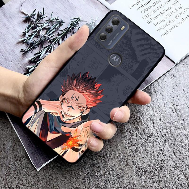 Чехол Jujutsu Kaisen Ryomen для Motorola Moto E32 E20 E40 G22 G52 G20 G30 G100 G60 G50 G10 GPure GStylus G9 One Action Macro