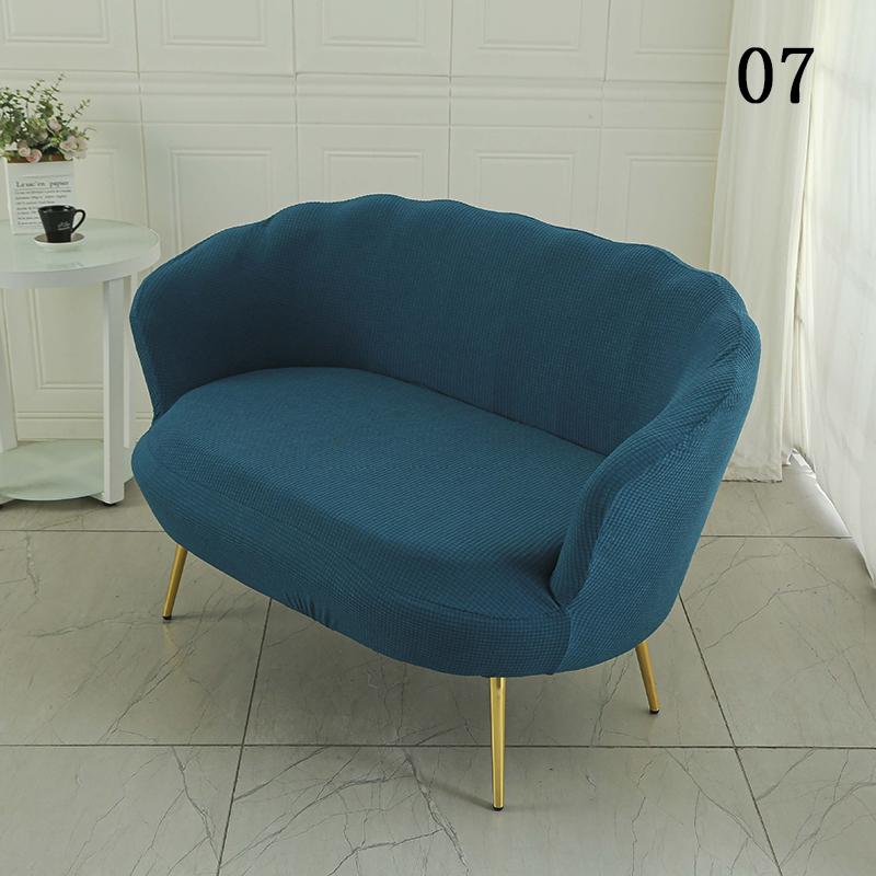 Растягивающийся чехол на 2-местный диван, эластичный чехол для дивана, универсальный противоскользящий декор для гостиной и спальни, моющийся защитный чехол для мебели