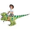 New Hot Sale Funny Child Adult Inflatable Riding Green Dinosaur Cosplay Costume Kids Fancy Dress Halloween Holiday Theme Party