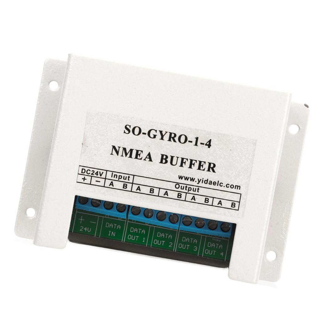for NMEA Buffer 1 in 4 Out Marine Serial Line Splitter Isolating Buffer Converter Interface for 24V