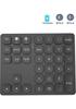 Мини-клавиатура Bluetooth, беспроводная, перезаряжаемая, цифровая