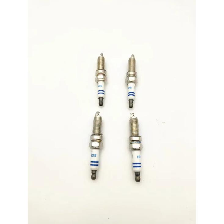 Spark Plugs 4-pcs For Benz M270 Engine W246 B180 B200 W176 A180 A200 W117 CLA200 CLA220 W156 GLA220 GLA250 OE; A2701590600
