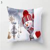 45*45cm Decorative Cushion Cover Christmas Santa Claus Pillow Cover Christmas Decoration Pillowcase Cushions For Sofa Home Gifts