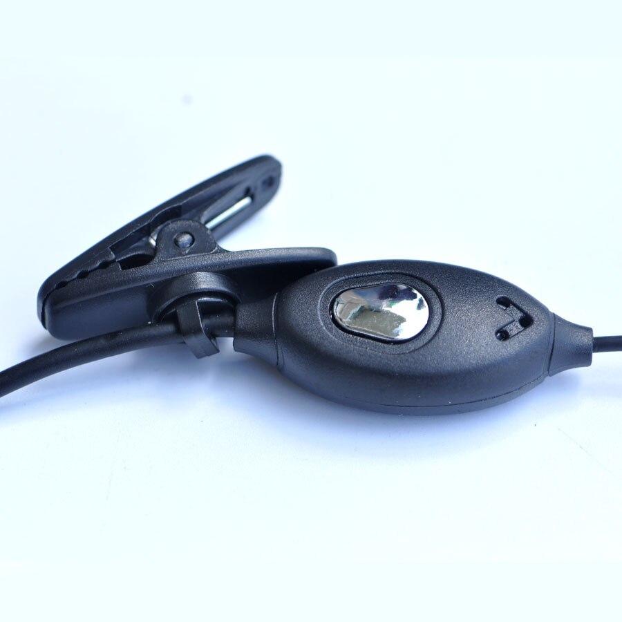 2PCS 888S UV-5R Original Earphone for Walkie Talkie UV 5R PTT Headset With Mic K Port Headphone for 888S Uv5r UV-5RA UV-5RE UV82