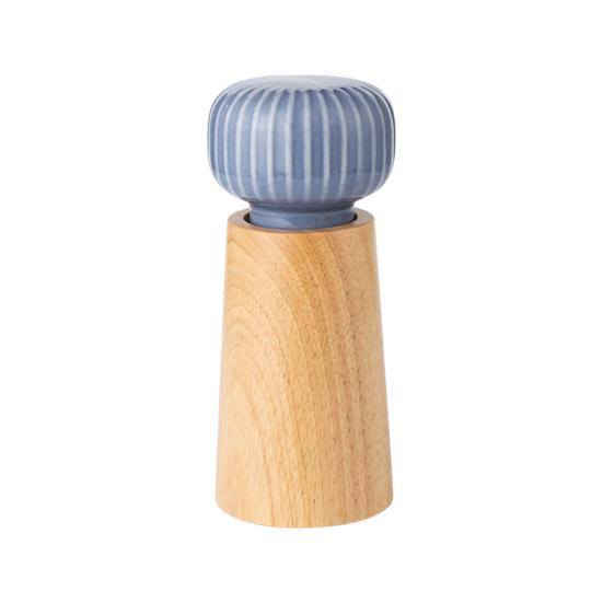 Деревянная мельница для перца Yousheng, ручная мельница для соли и перца, регулируемая крупнозернистая мельница, многоразовая мельница для соли и перца с керамической крышкой