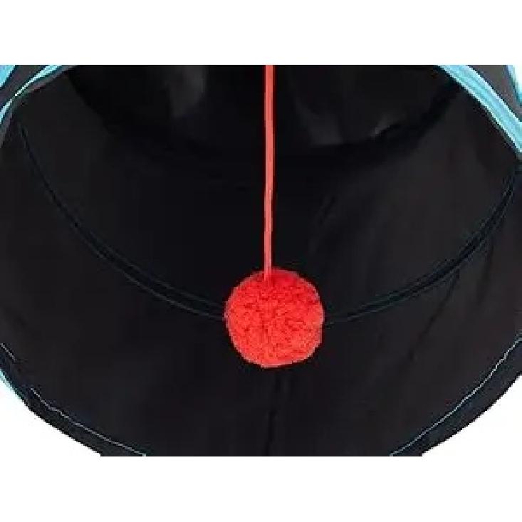 Pet Cat Tunnel Tube Cat Toys 3 Way Collapsible Tunnels for Indoor Cats Kitty Bored Peek Hole Toy Ball cat accessories