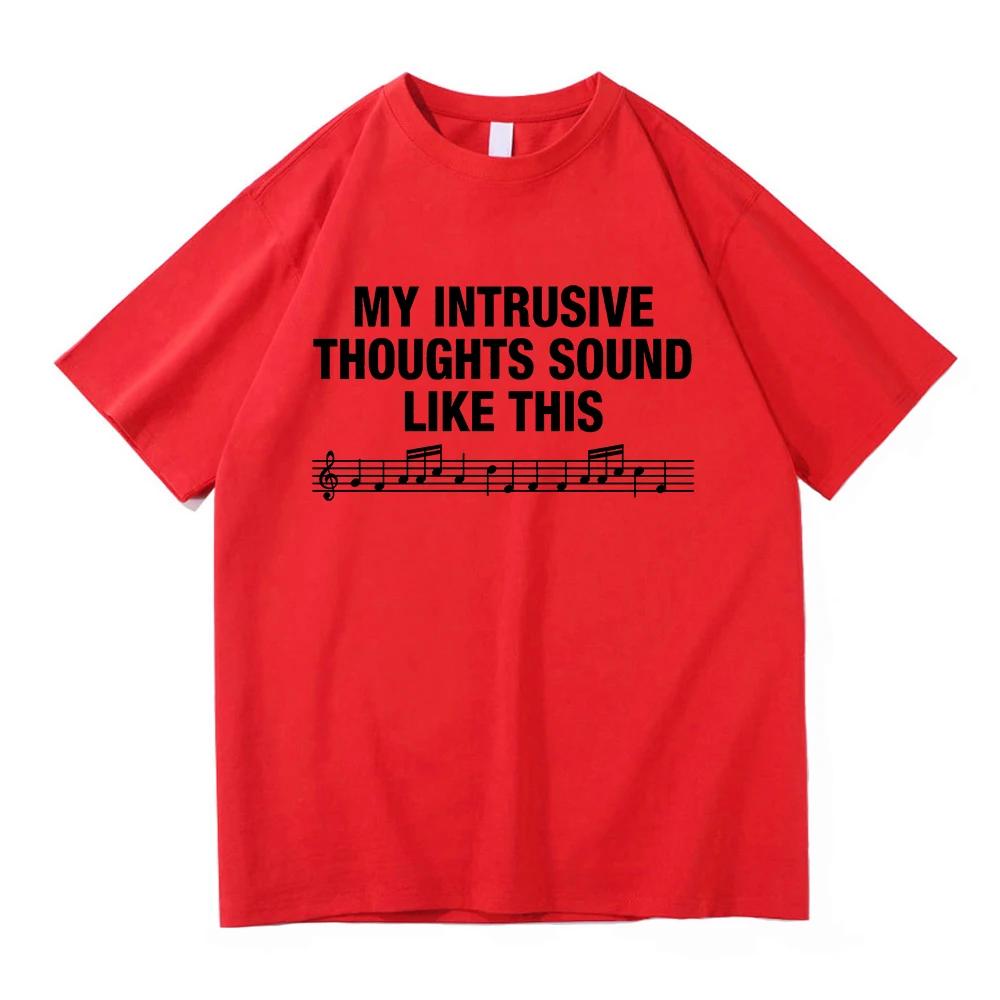 2026 SpringSummer Letter Printing My Intrusive Thoughts Sound Like This HighQuality ROSALÍA Lux Berghain TShirt