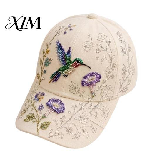 Baseball Cap Craft Projects DIY Beaded Kit, Handmade Animal Garden Hat Set, Making Supplies Project for Teens Adults Beginner Theme Set