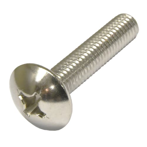 Onokatsu Cross Recessed Truss Head Machine Screws, Stainless Steel, M6x40, Pack of 18 [Made In Japan, JIS Standard] [Truss Head Machine Screws] 124-00