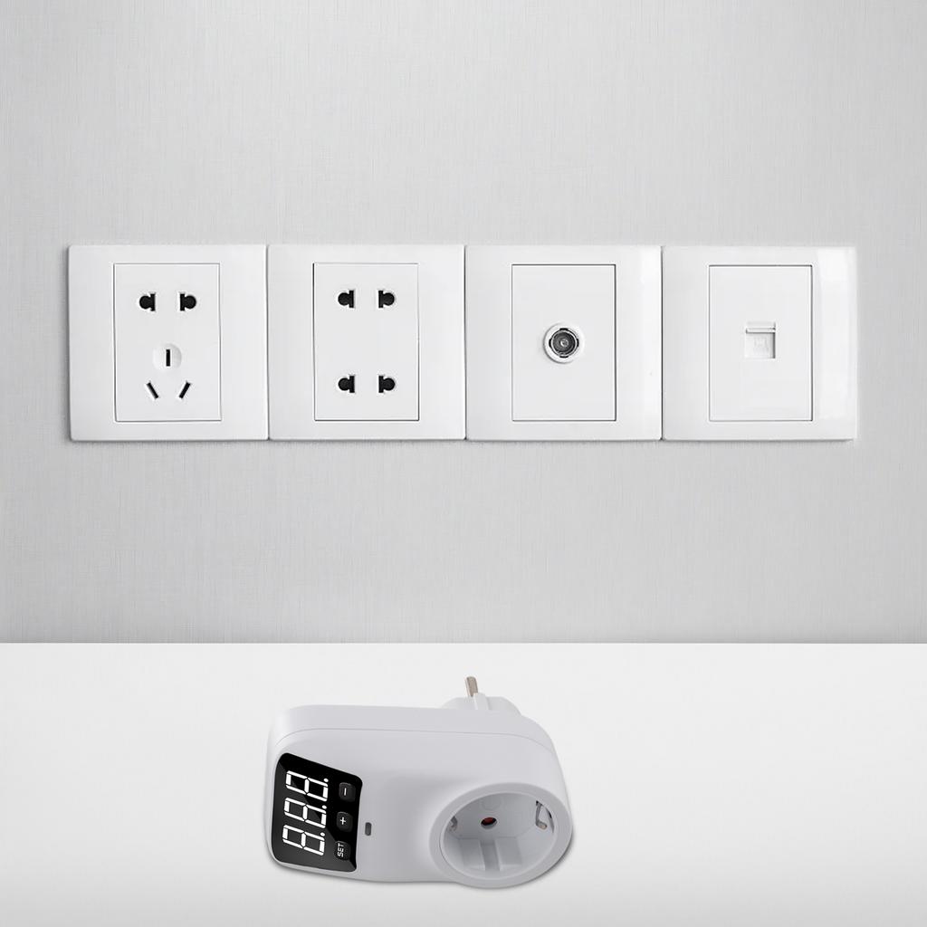 Регулируемый Защитныйsocket от перенапряжения Защита от скачков напряжения Защита от перепадов напряжения с задержкой