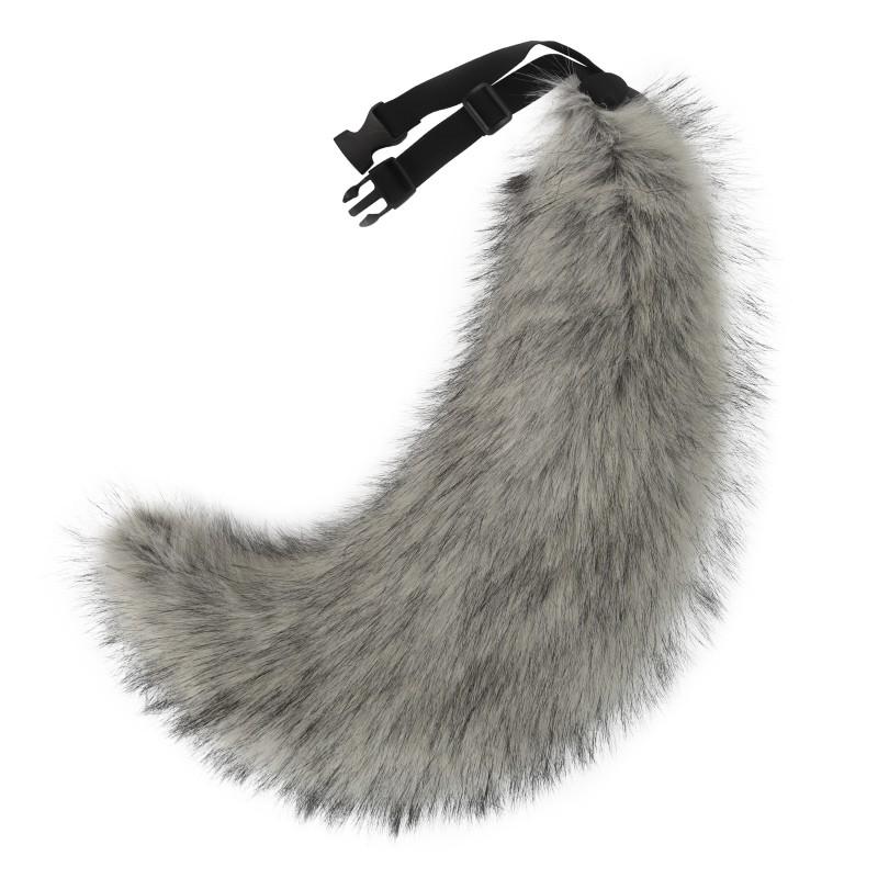 Halloween Plush Wolf Tail Fox Cosplay Anime Conventions Adult Use