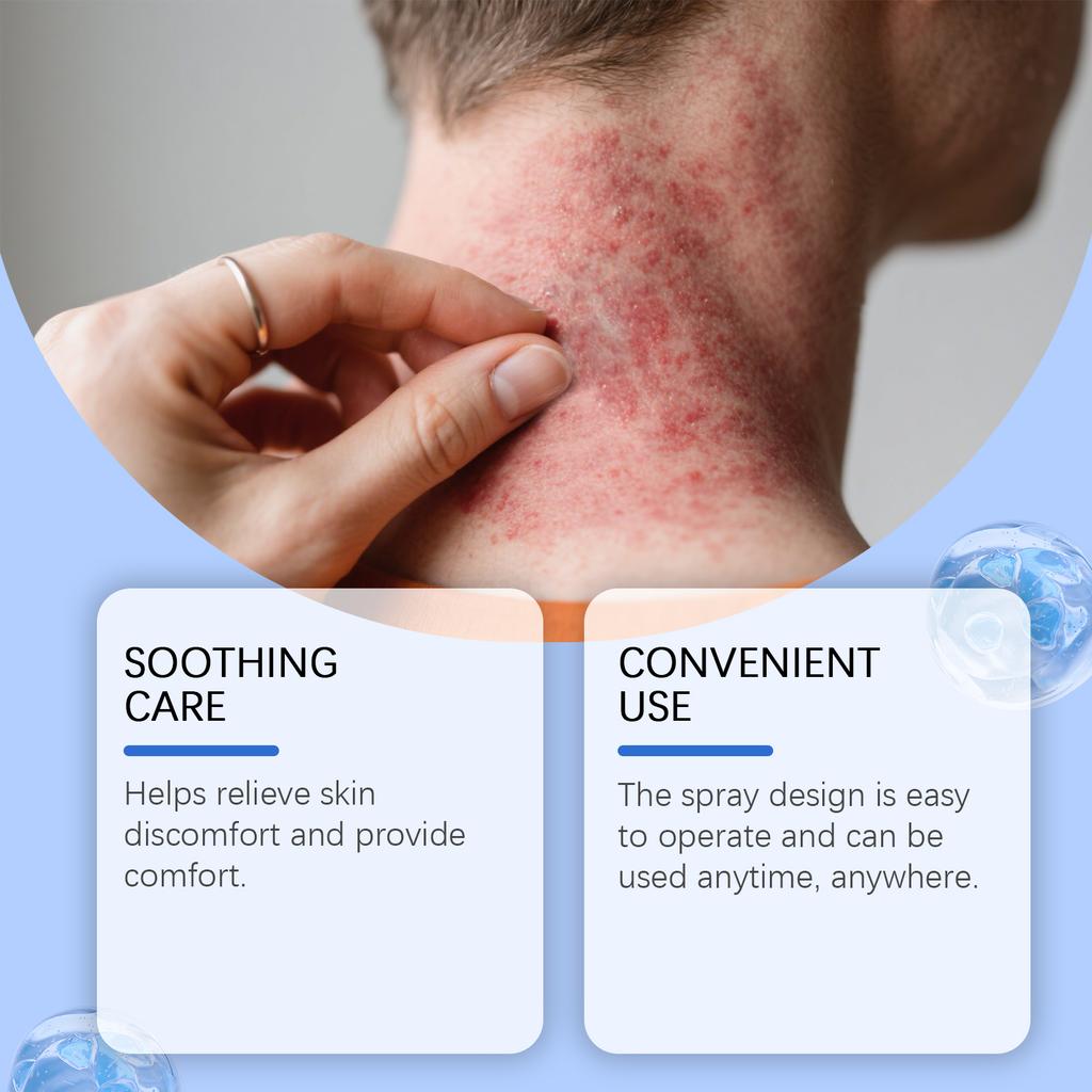 Магниевый травяной спрей, С мягкими ингредиентами, Питает тело и кожу. Это удобный ежедневный спрей для ухода за кожей, 50 мл