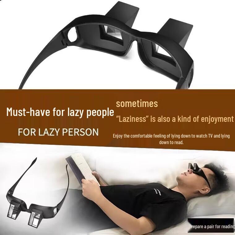 Hands-Free Lying Down Reading Glasses for Bed & Sofa