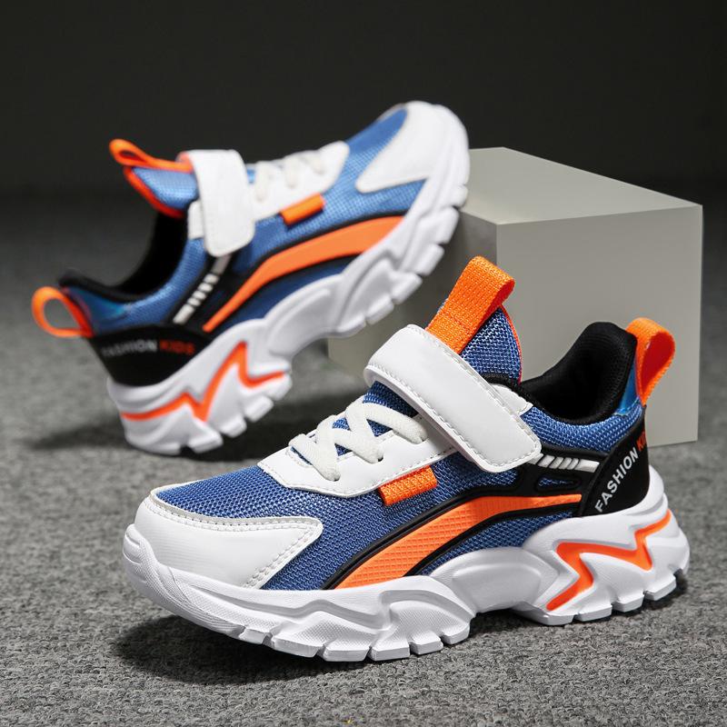 2025 Spring and Summer Classmates Middle and University Children Fashion Korean Version of Student Sports Shoes Campus White Shoes Boys and Girls Ru