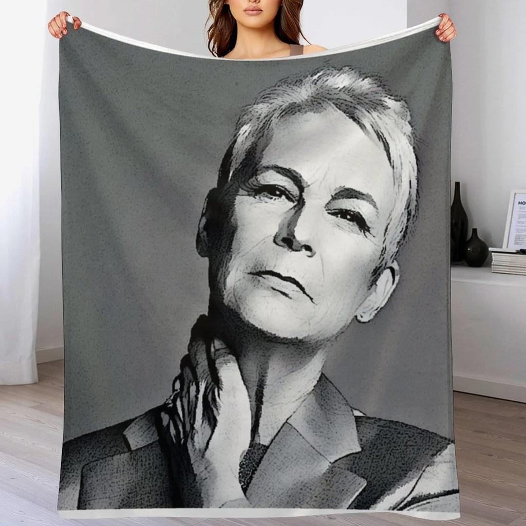 Jamie Throw Blanket Elegant Warm Throw Blanket for Hotel Home